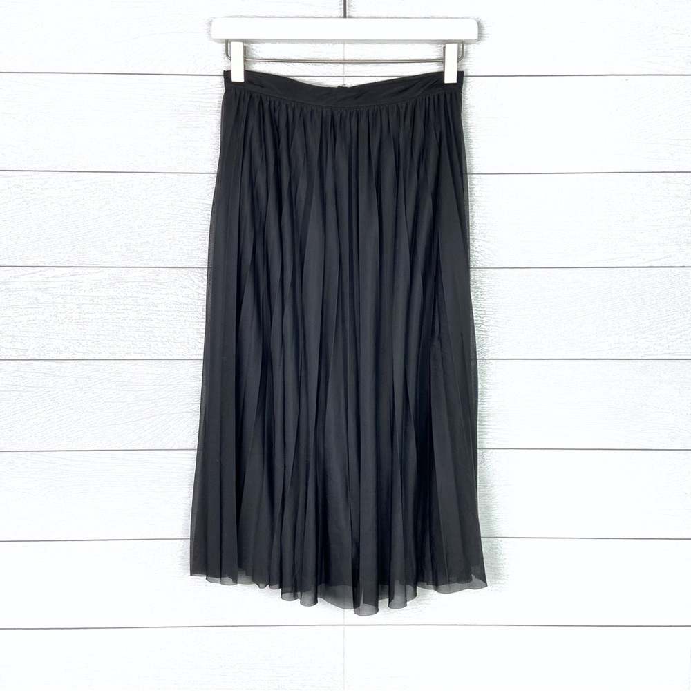 French Connection Elegant Black Pleated Skirt